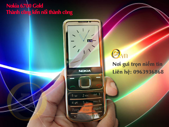 Nokia 6700 Gold sự tỏa sáng mọi thời đại