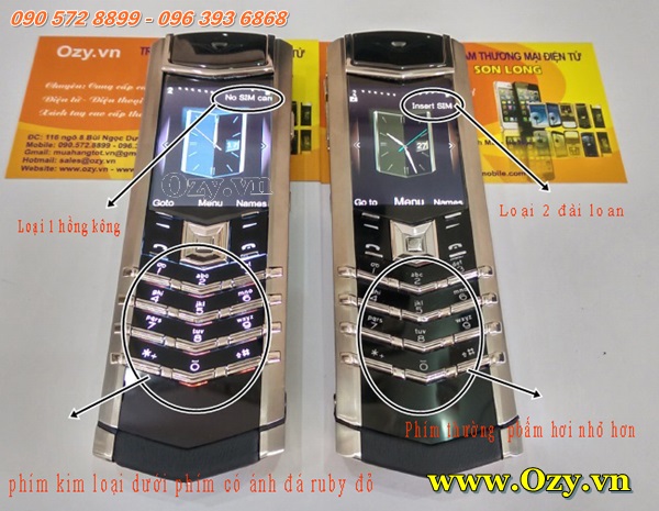 nhận biết vertu fake loại 1 và fake loại 2